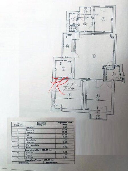 Piata Constitutiei, vanzare apartament 3 camere in vila.